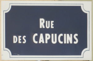 Rue des capucins au Puy